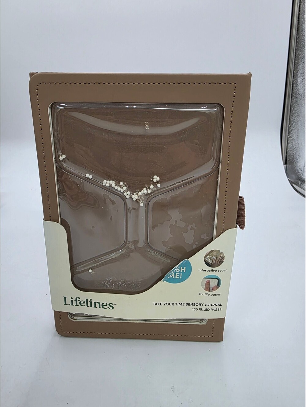 Lifelines Sensory Journal with Interactive Cover and Elastic Closure